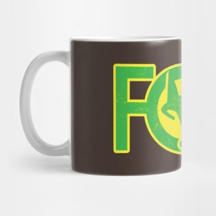 Fox '73 Yellow/Green Mug